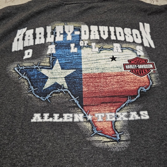 Harley-Davidson Gray Long Sleeve Shirt - Picture 7 of 7